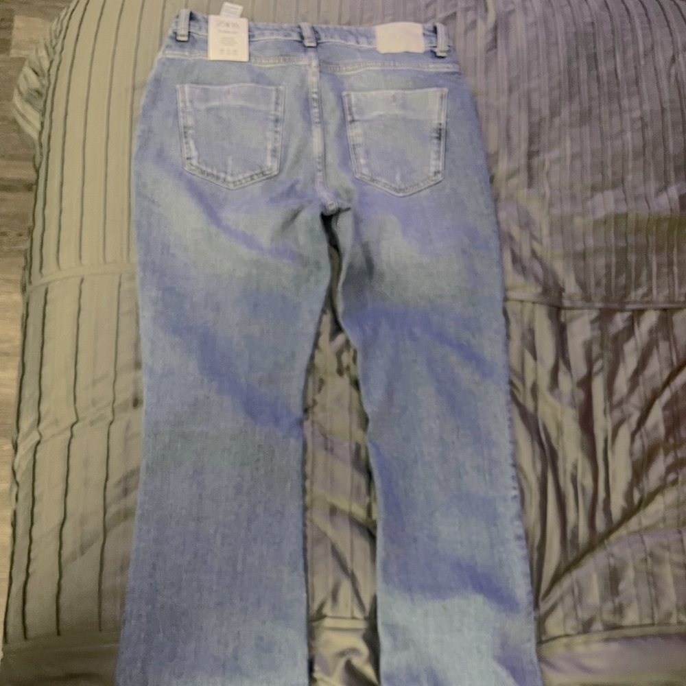 Zara High waist flared leg